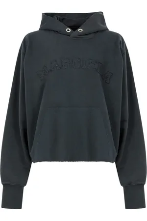 Maison Margiela Sudadera con capucha y logo bordado