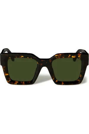 OFF-WHITE Gafas de sol Jackson con efecto carey