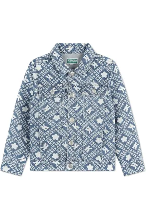 Kenzo Chaqueta vaquera con monograma