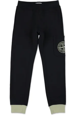 Stone Island Pantalones de chándal con distintivo Compass