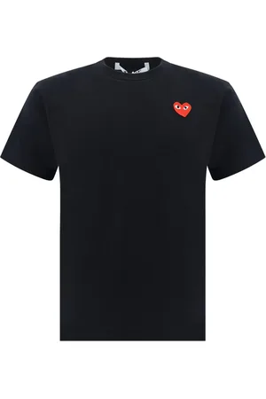 Comme des Garçons Camiseta con parche de corazón