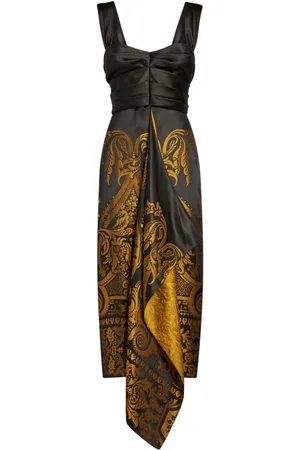 Etro Vestido midi en jacquard