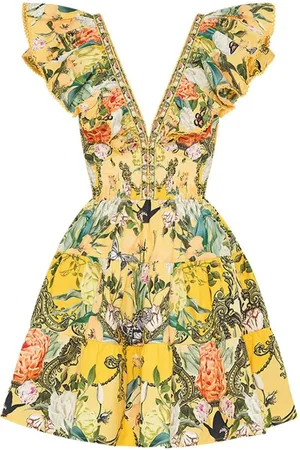 Camilla Vestido corto con volantes