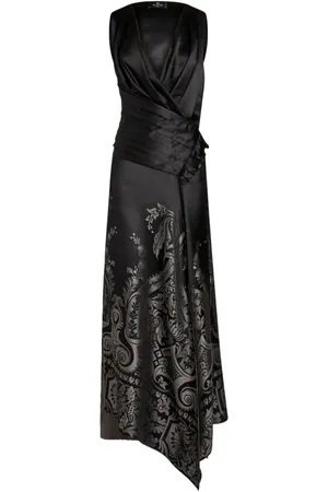 Etro Vestido largo en jacquard
