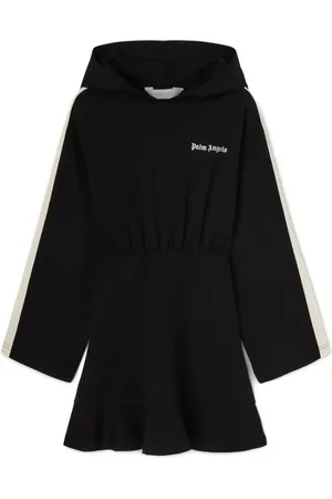 Palm Angels Vestido estilo sudadera con capucha