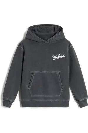 Woolrich Sudadera teñida con capucha