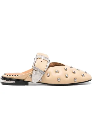 TOGA PULLA Mules con apliques