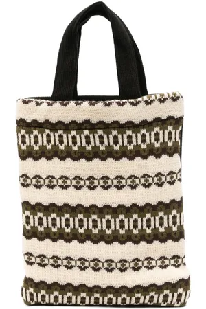 Comme des Garçons Bolso shopper de punto