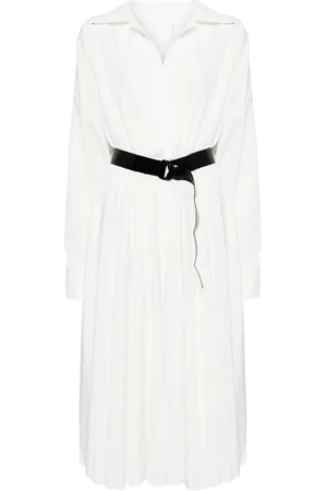 Norma Kamali Vestido camisero largo oversize