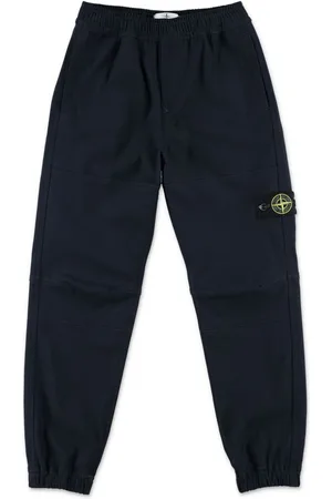 Stone Island Pantalones de chándal con distintivo Compass