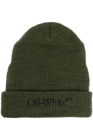 OFF-WHITE Gorro con logo bordado