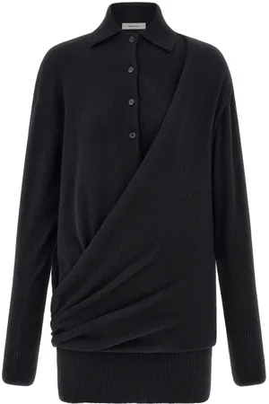 Salvatore Ferragamo Vestido estilo polo de punto