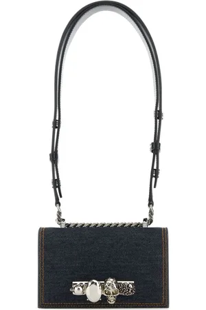 Alexander McQueen Bandolera Jewelled mini