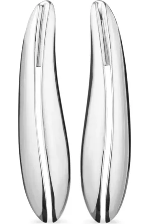 Tory Burch Pendientes de clip Elongated Wave