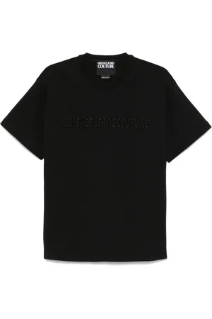 VERSACE Camiseta con logo bordado