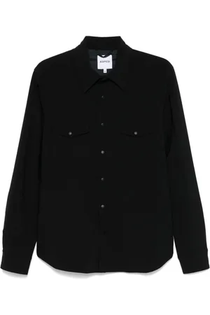 Aspesi Sobrecamisa de franela Ghani