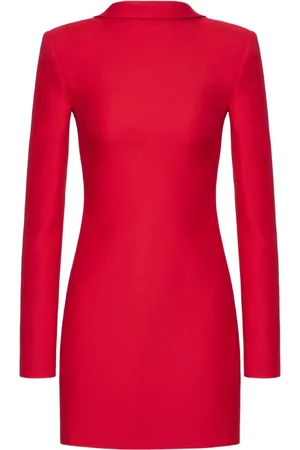 VALENTINO GARAVANI Vestido con cuello alzado