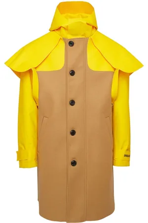 Dsquared2 Abrigo a capas con botones