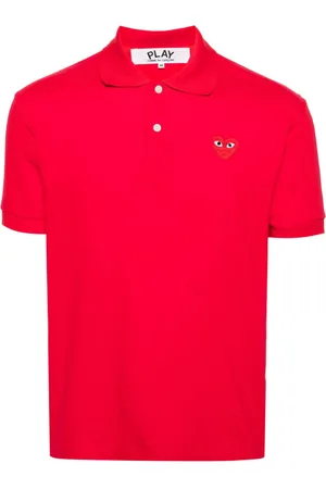 Comme des Garçons Polo con parche Heart