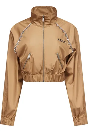 AREA Chaqueta con apliques de cristal