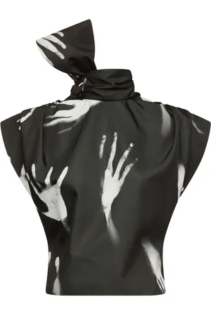 AREA Top Handprint sin mangas