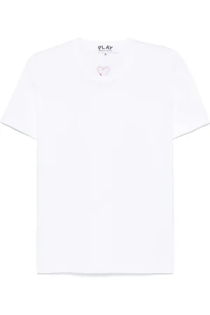 Comme des Garçons Camiseta con parche de corazón característico