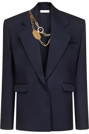 AREA Blazer con detalle de cadena