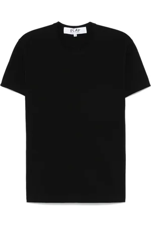 Comme des Garçons Camiseta con parche de corazón característico
