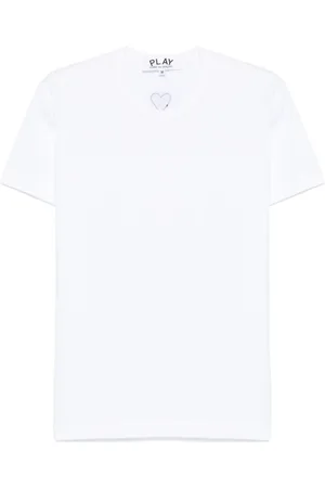 Comme des Garçons Camiseta con parche de corazón