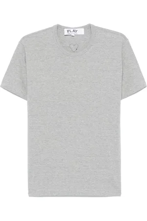 Comme des Garçons Camiseta con parche de corazón característico