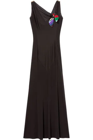Puccini Vestido largo con detalle de lazo