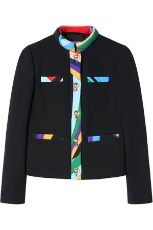 Puccini Chaqueta con ribete en contraste