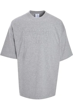 Vetements Camiseta Illusion con logo