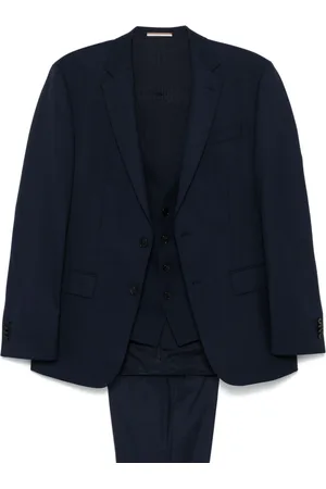 HUGO BOSS Traje de tres piezas a cuadros
