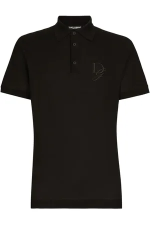 Dolce & Gabbana Polo con logo bordado