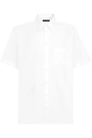 Dolce & Gabbana Camisa con logo bordado