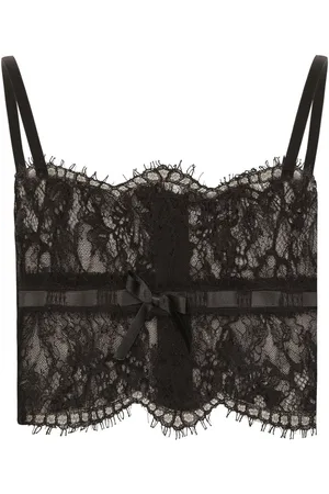 Dolce & Gabbana Corsé con encaje floral