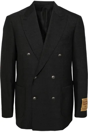 MAN ON THE BOON. Blazer con doble botonadura