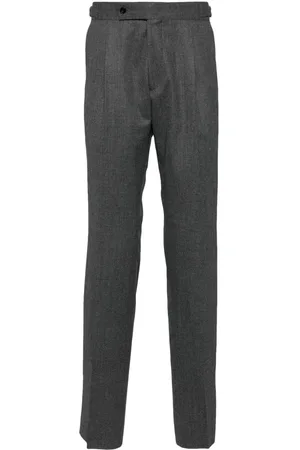 MAN ON THE BOON. Pantalones de franela