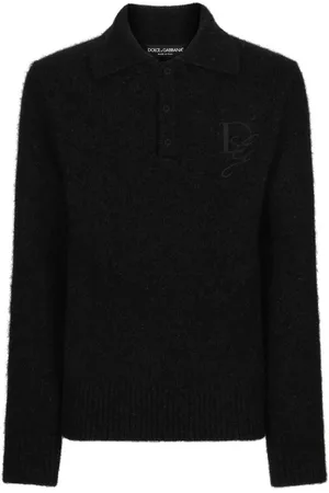 Dolce & Gabbana Polo con logo bordado
