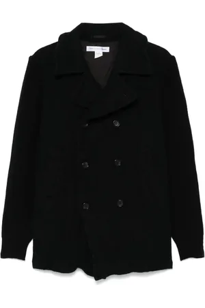 Comme des Garçons Chaquetón con manga de canalé
