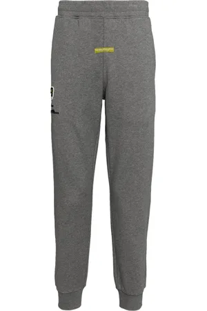 A Bathing Ape Pantalones de chándal con parche del logo