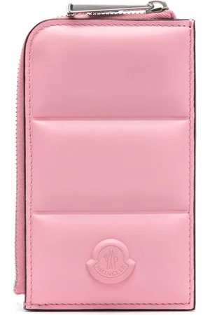 Moncler Tarjetero con placa del logo