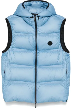 Moncler Chaleco Lausen con capucha