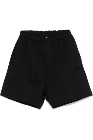 Y-3 Pantalones cortos de deporte de punto de rizo francés