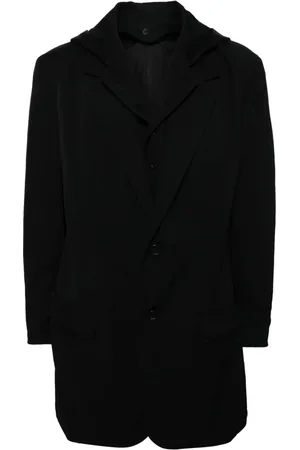 YOHJI YAMAMOTO Blazer de tejido gabardina