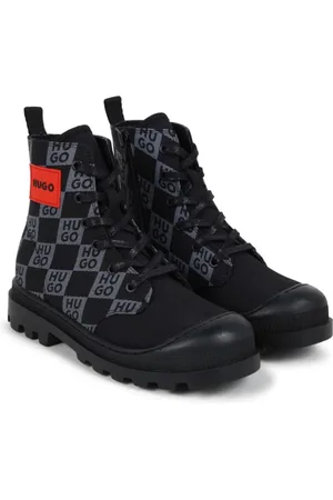 HUGO BOSS Botas con cordones y logo