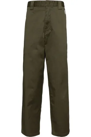 A Bathing Ape Pantalones con parche del logo