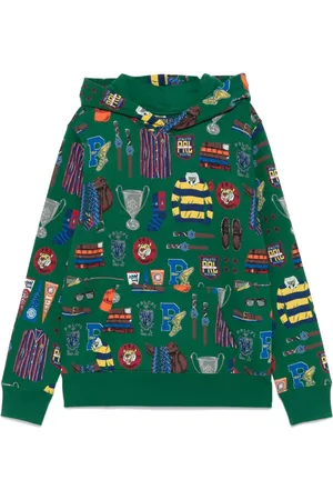 Ralph Lauren Sudadera con capucha y estampado gráfico