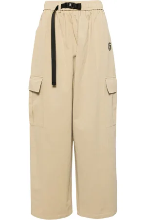 Ground Zero Pantalones cargo con logo estampado